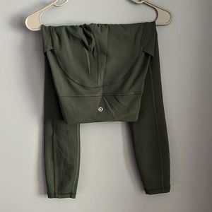 Lululemon high waisted leggings with pockets Size 00
